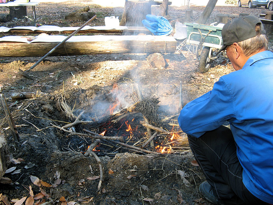 2017年12月23日　岩殿　焼き芋の会_f0131669_06060582.jpg